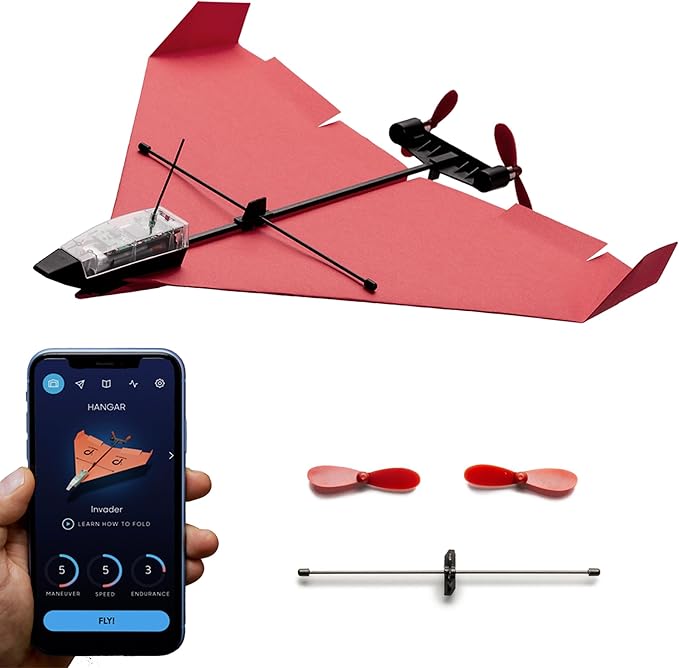 Phone Controlled Paper Airplane