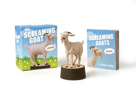 Screaming Goat and Book